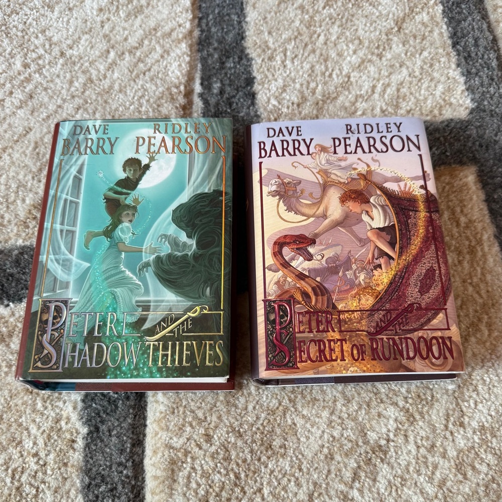 Peter and the Shadow Thieves & Peter and the Secret of Rundoon Books